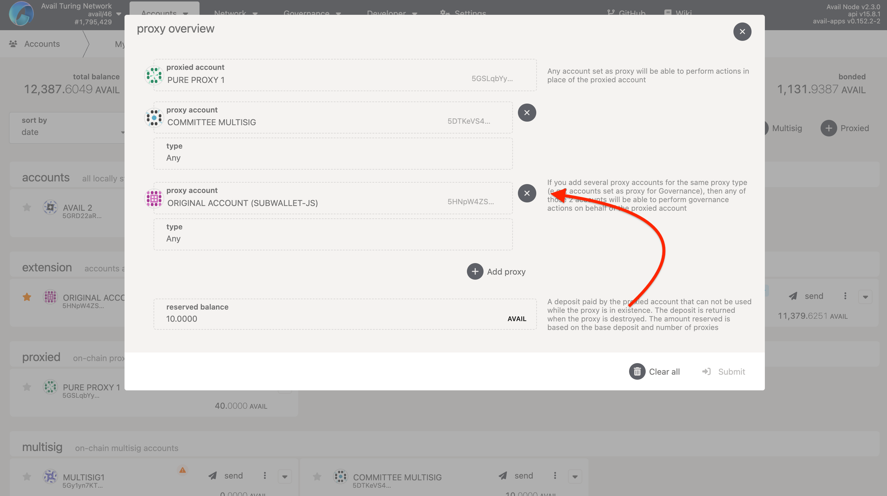 pure proxy address